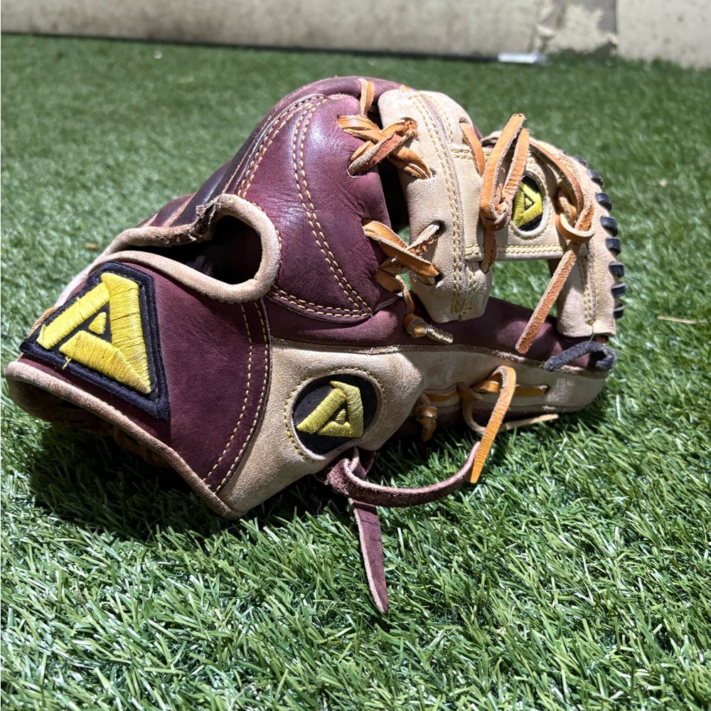 Kids Tan and Brown Baseball Glove